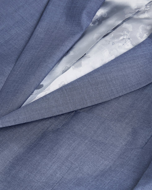 <P>Slim Fit Mohair Look Blazer</P>